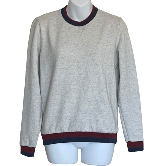 Marine Layer Jenny Crewneck Soft Fleece Sweatshirt Sz S - Picture 3 of 9